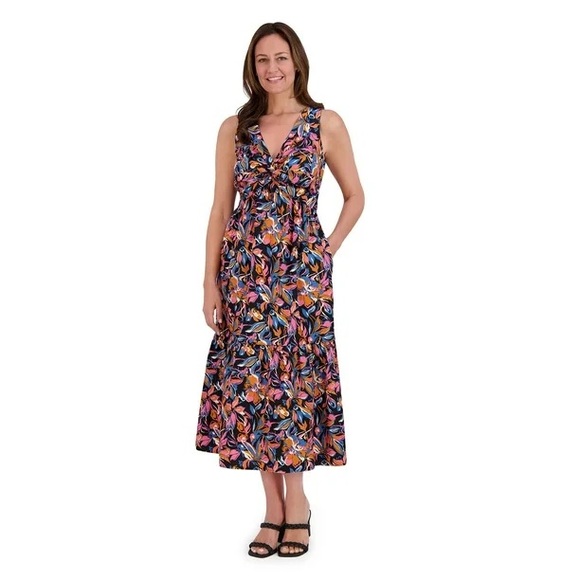 NWT French Connection Women's Twist Front Dress - Picture 1 of 11